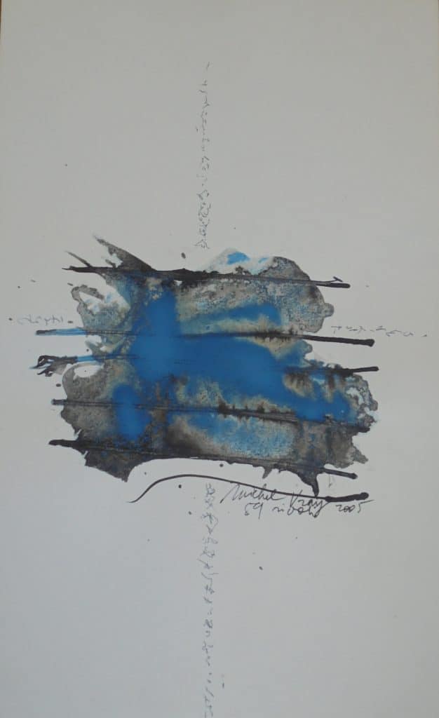 Sans titre, encre de chine, 2005 Michel Vray