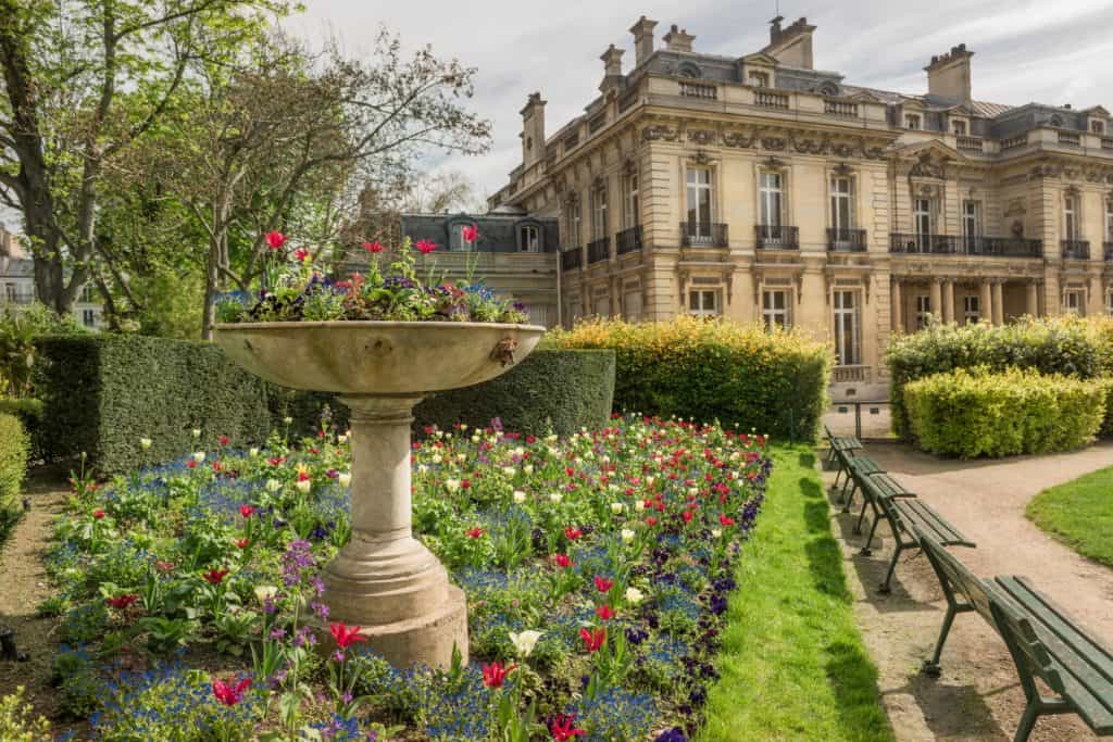 Jardin de l'Hôtel Salomon de Rothschild, ouvert au public