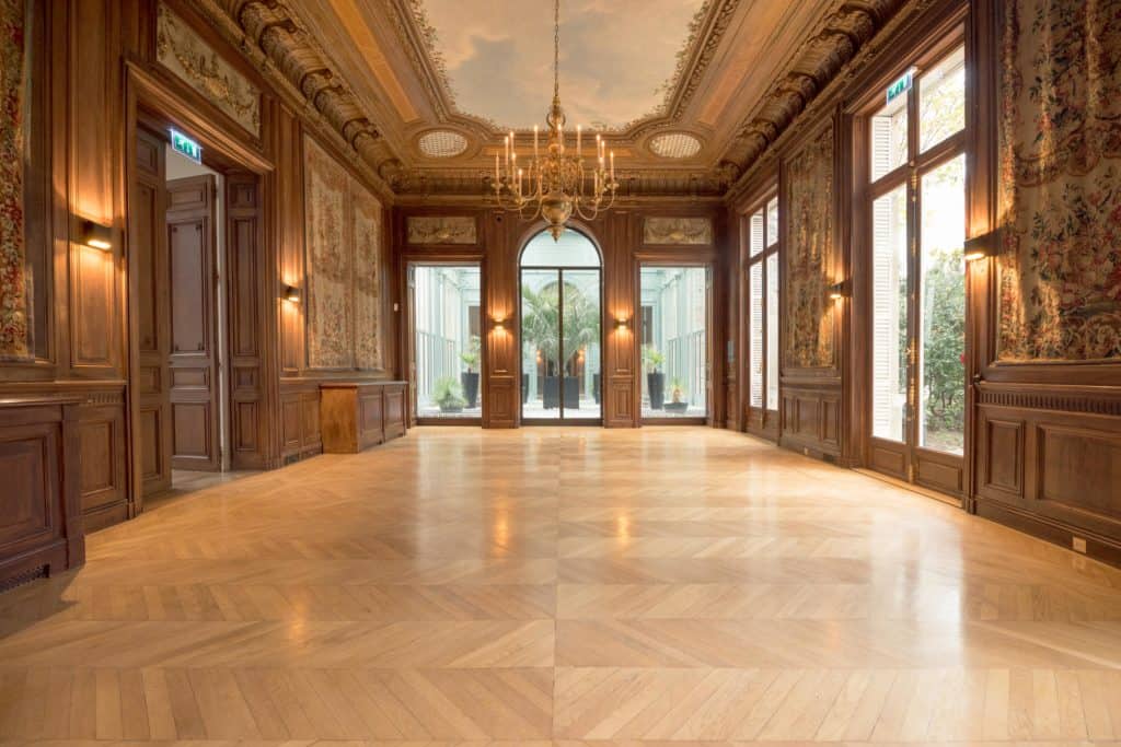 Salle à manger et jardin d'hiver de l'Hôtel Salomon de Rothschild