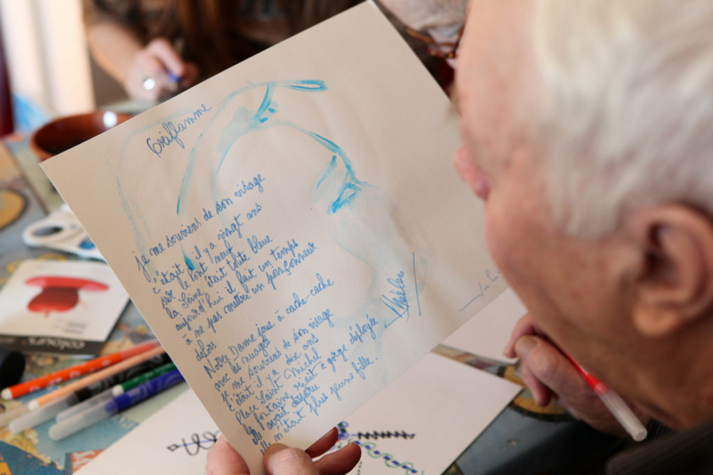 Atelier d'écriture, Maison nationale des artistes