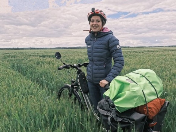 Rencontre avec Mathilde Drouot, « Mathilde à vélo, un voyage à partager »