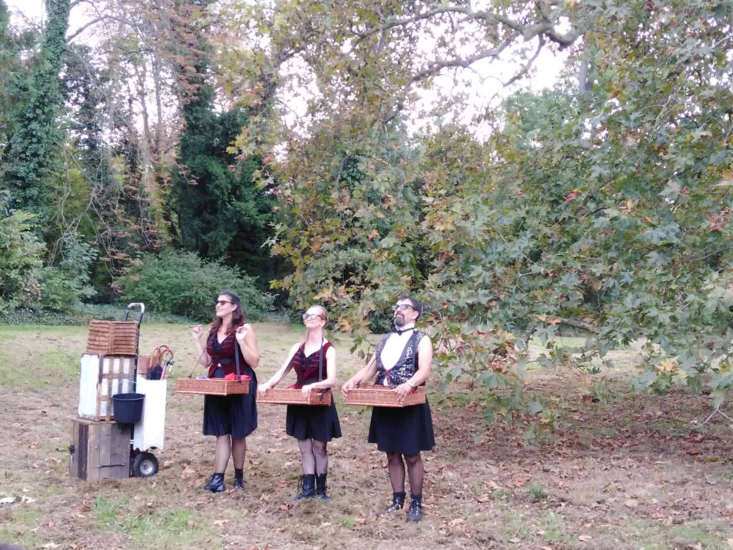 Spectacle « Les Ouvreuses » dans le cadre des Jardins ouverts en Île de France