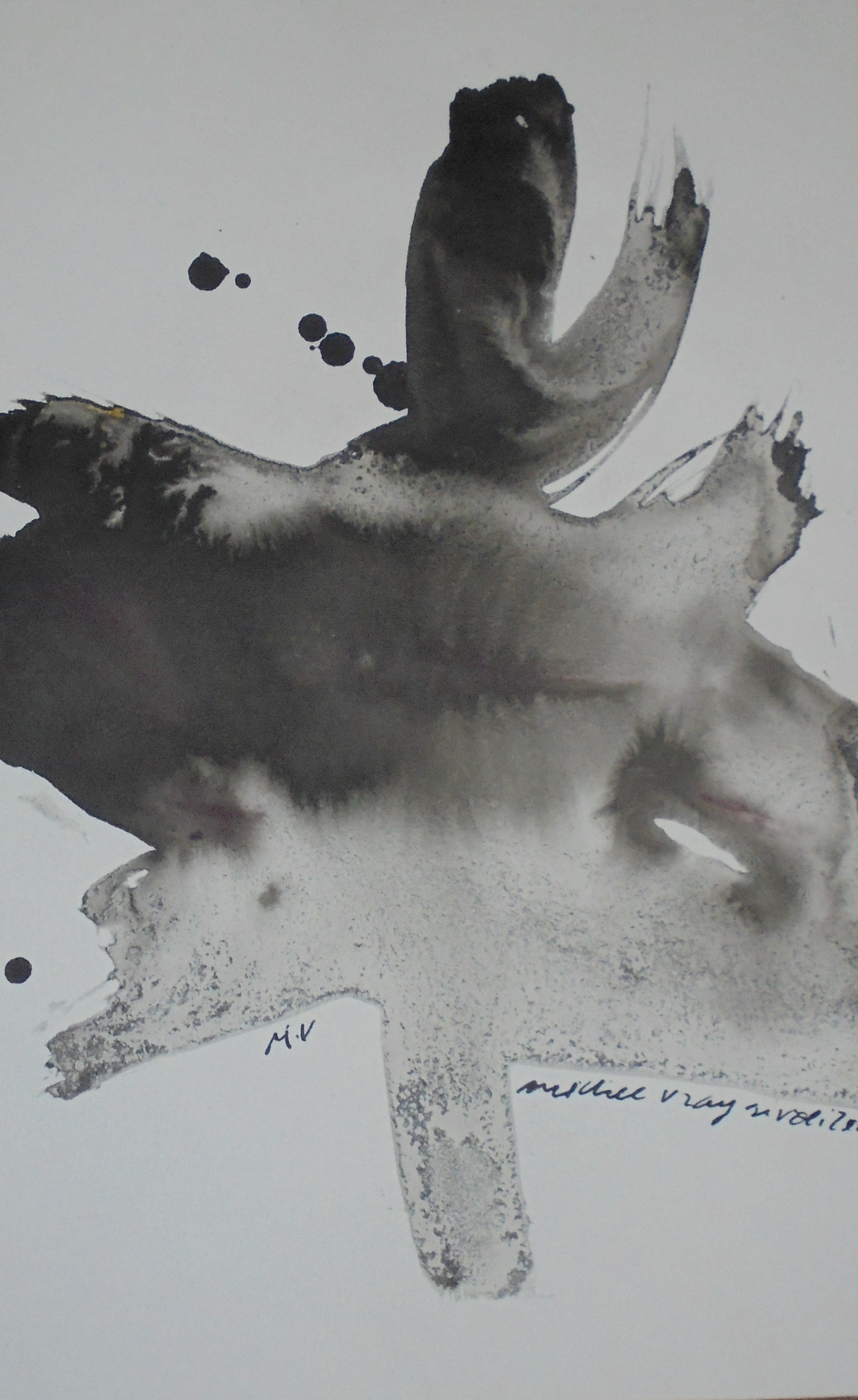 Sans titre,encre de chine, 18cmX30cm, 2003 Michel Vray (5)