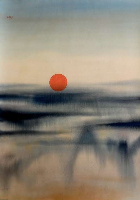 Shimmering cycle, 1998, aquarelle sur papier,© Adagp, 2026