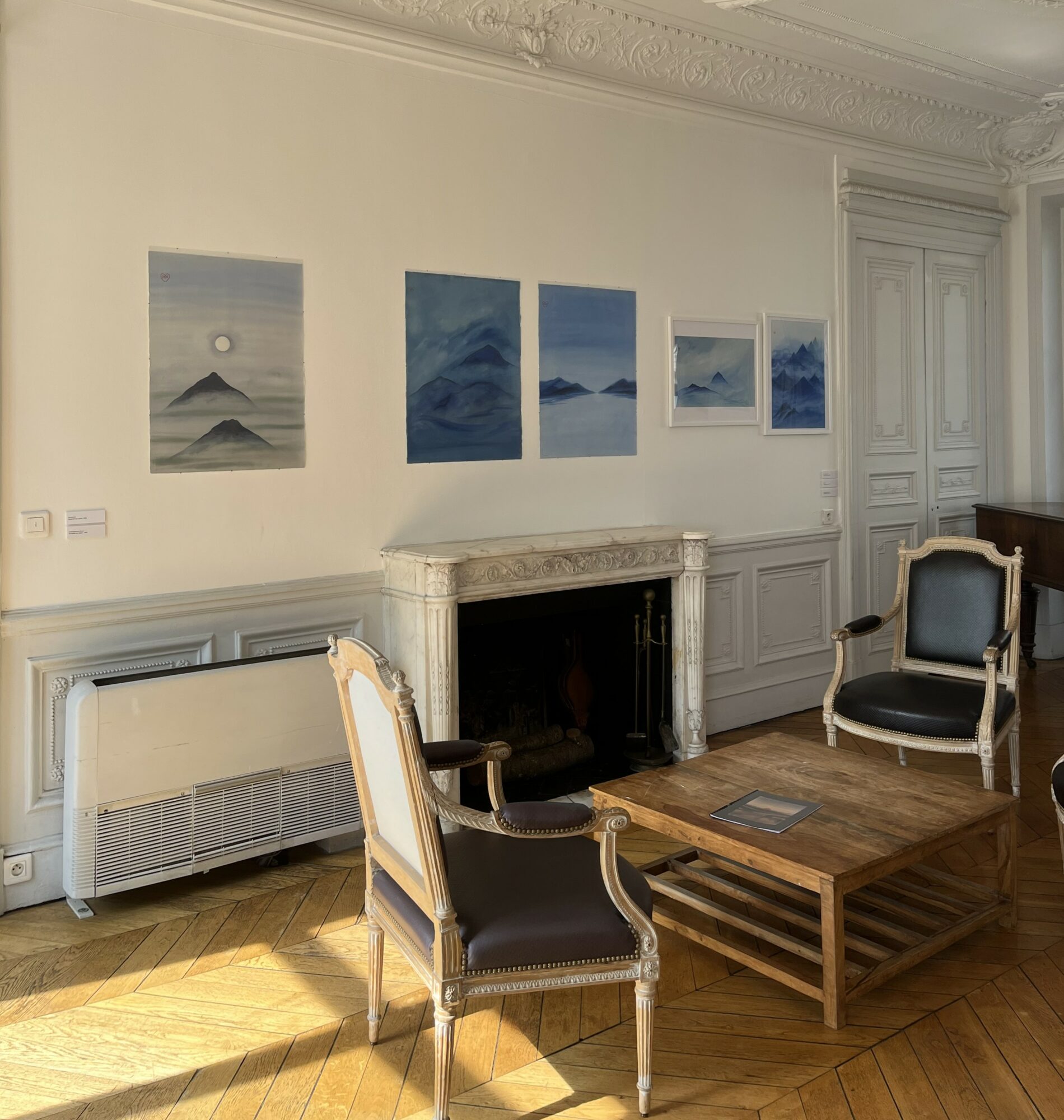 Vue de l'exposition Francis Saillart