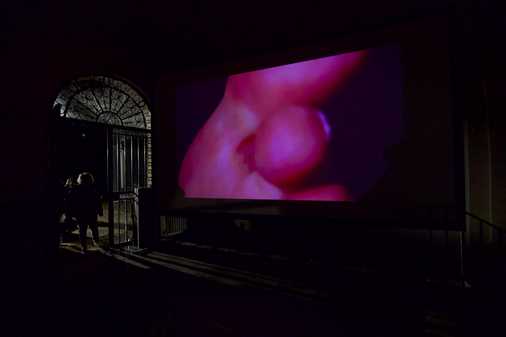 Programmation  vidéo, Nuit Blanche. Rachid - B1, 2017, Jonathan Martin. Crédit photo : Vanessa Silvera